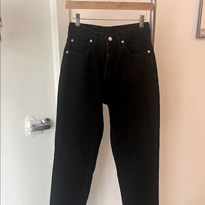 Vintage Jordache jeans, true black, size 8 length 31